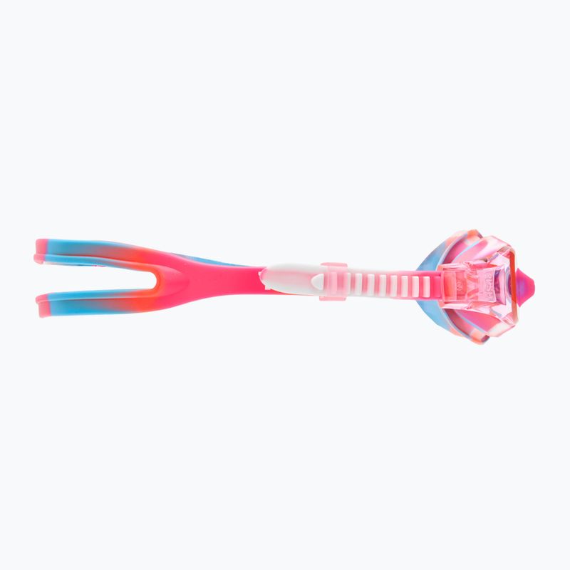Okulary do pływania dziecięce TYR Swimple Tie Dye Non-Mirrored pink/pink/white 3