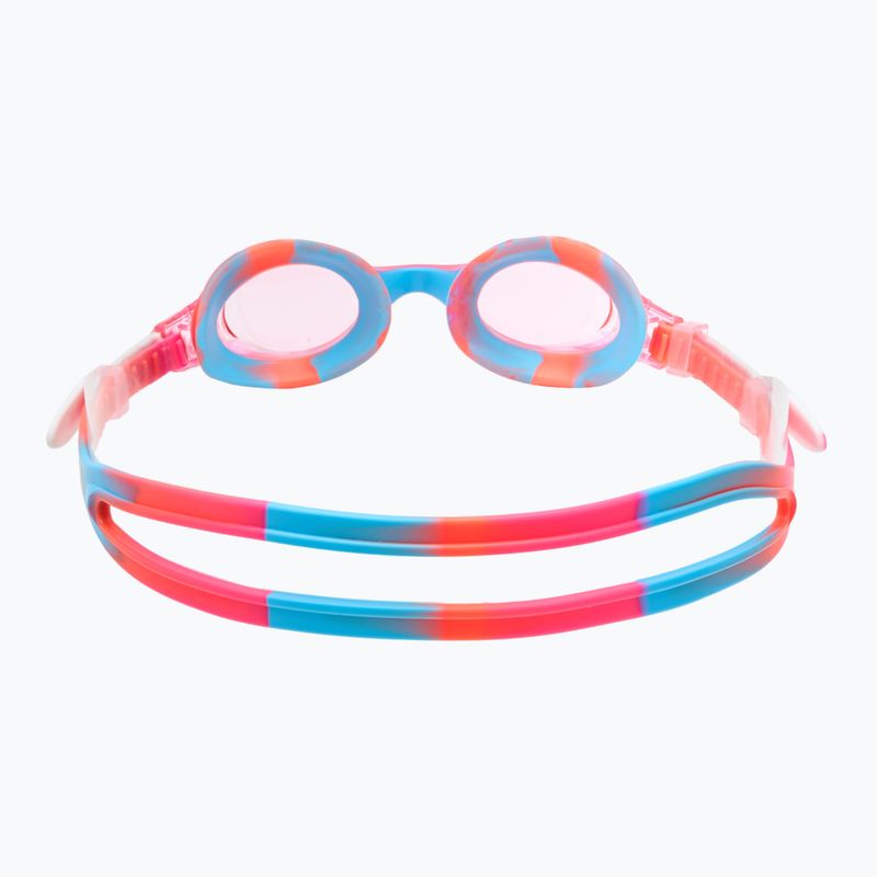 Okulary do pływania dziecięce TYR Swimple Tie Dye Non-Mirrored pink/pink/white 4