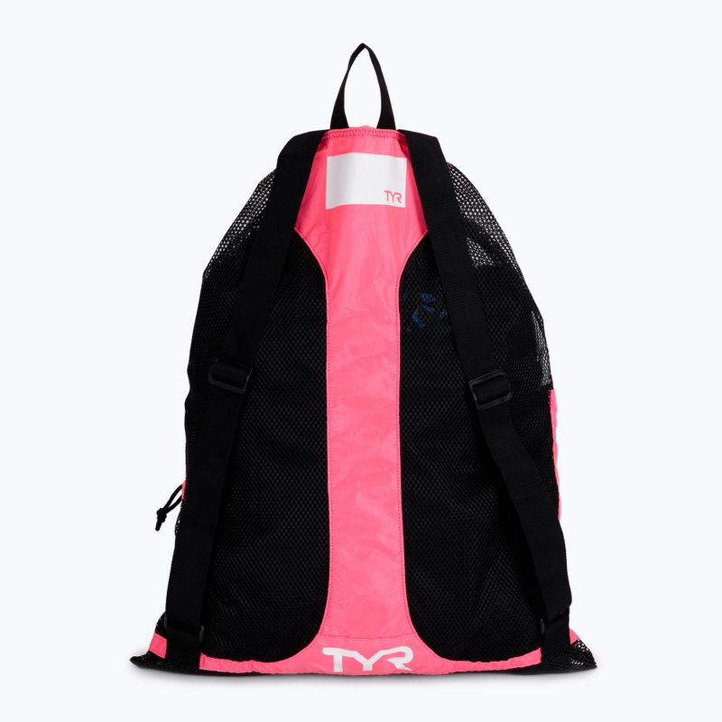 Worek pływacki  TYR Big Mesh Mummy Bag 40 l pink 2