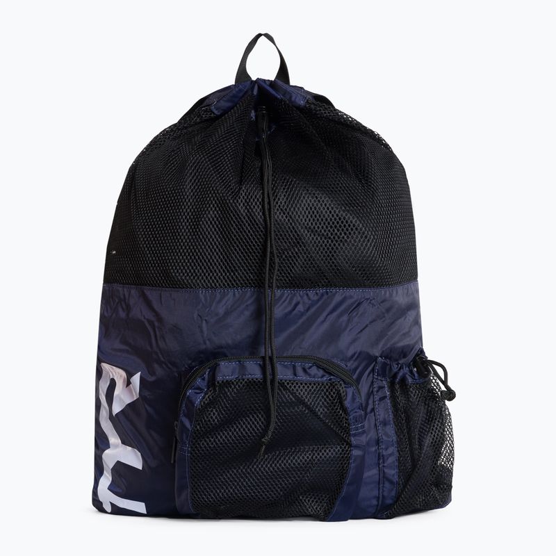 Worek pływacki  TYR Big Mesh Mummy Bag 40 l navy