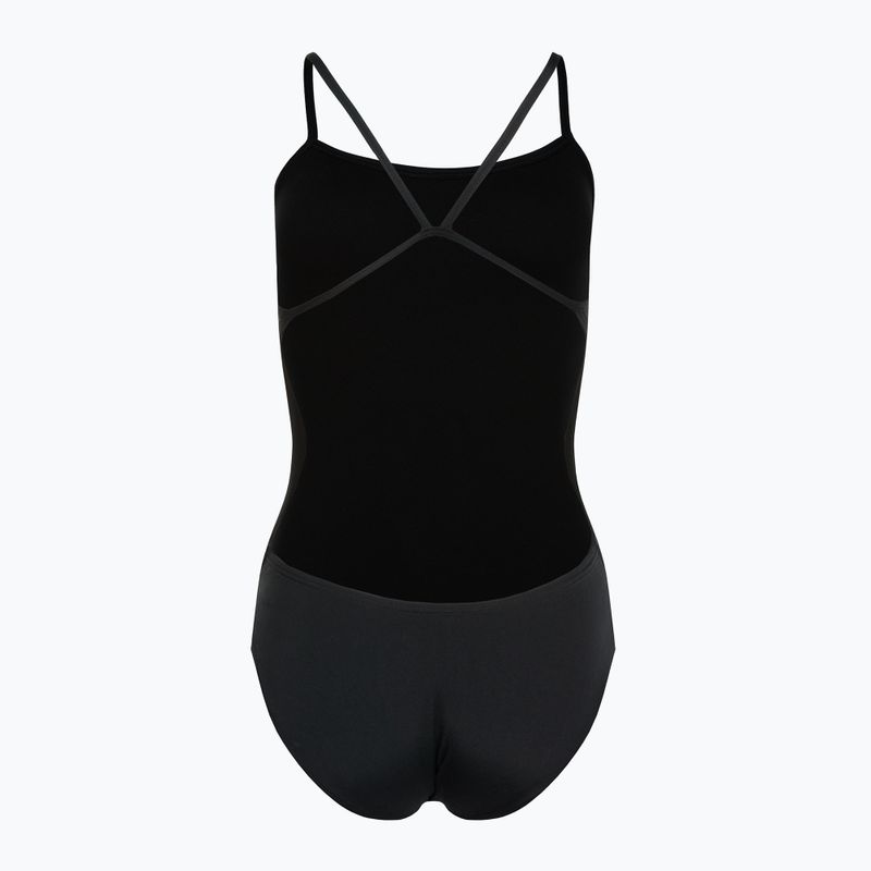 Strój pływacki jednoczęściowy damski TYR Solid Cutoutfit black 2
