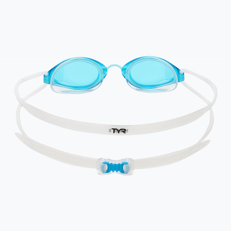 Okulary do pływania TYR Tracer-X Racing blue/clear 5