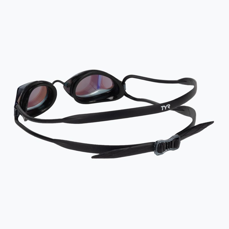 Okulary do pływania TYR Tracer-X Racing Mirrored gold/black 4