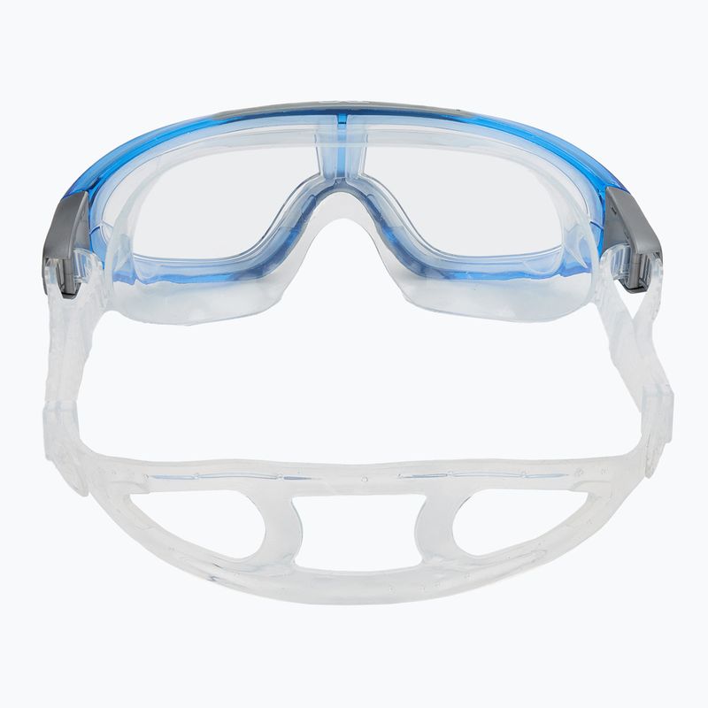 Maska do pływania TYR Orion clear/ blue/ grey 4