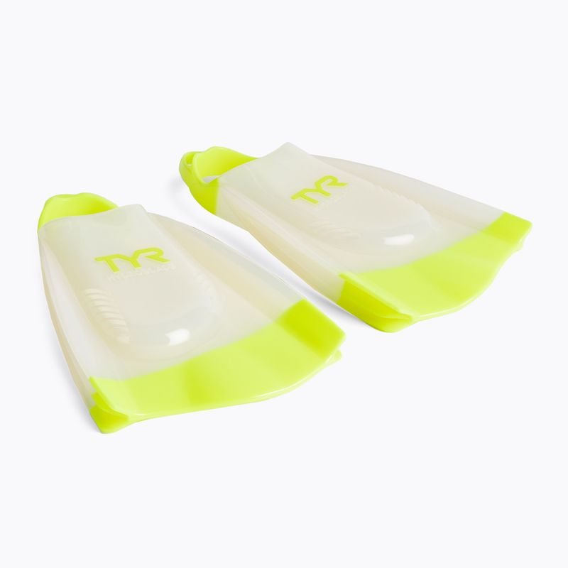 Płetwy do pływania TYR Hydroblade white/lime