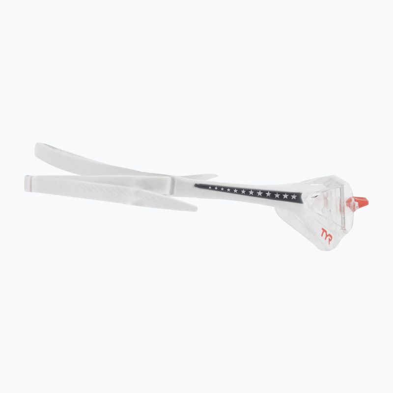 Okulary do pływania TYR Tracer-X Elite Racing clear/red/navy 3