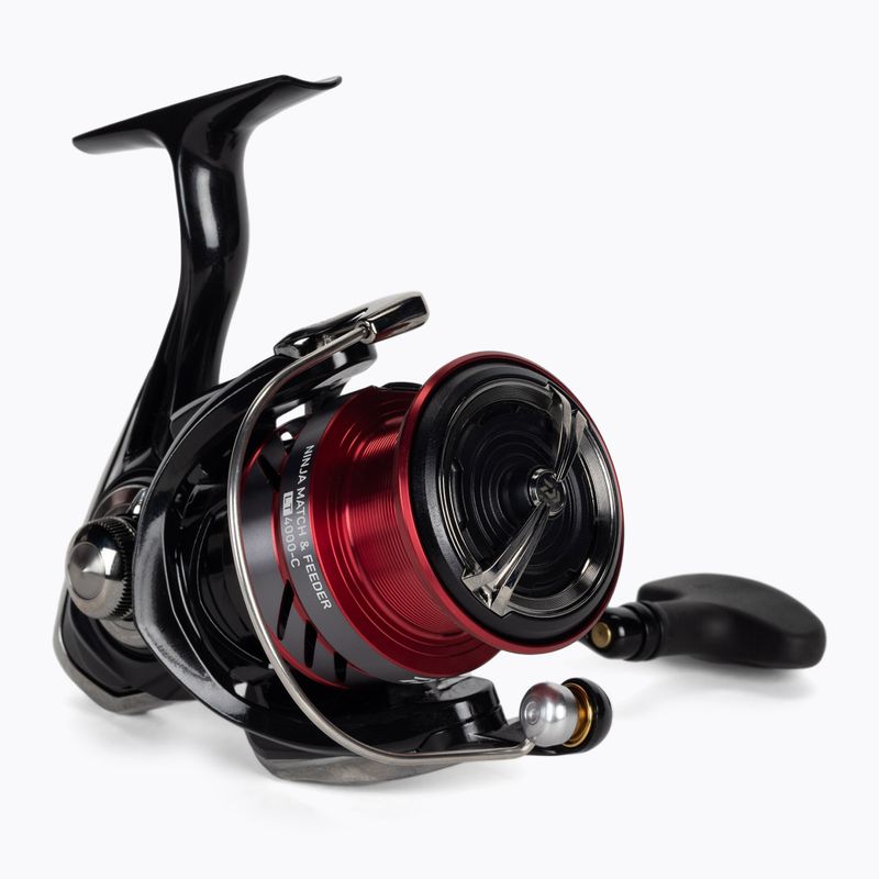 Kołowrotek spławikowy Daiwa Ninja Match & Feeder czarny/czerwony