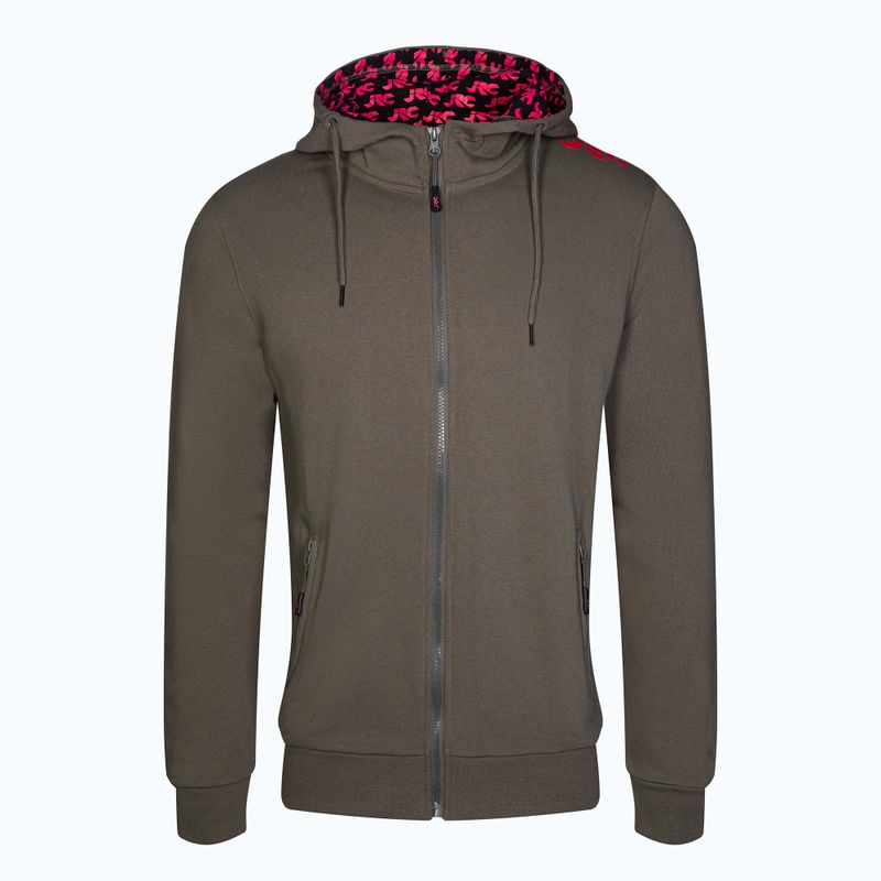 Bluza wędkarska męska JRC Zipped Hoody Green zielona