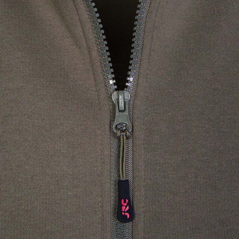 Bluza wędkarska męska JRC Zipped Hoody Green zielona 3