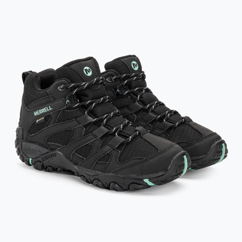 Buty turystyczne damskie Merrell Claypool Sport Mid GTX black/wave 4