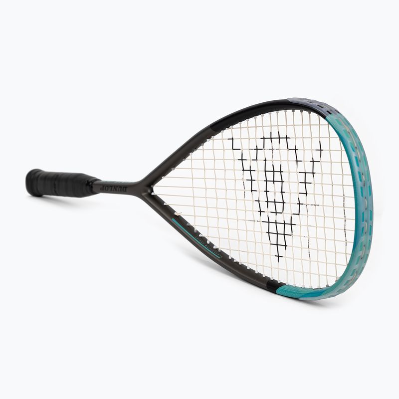 Rakieta do squasha Dunlop Sq Blackstorm Titanium SLS szaro-niebieska 773362 2