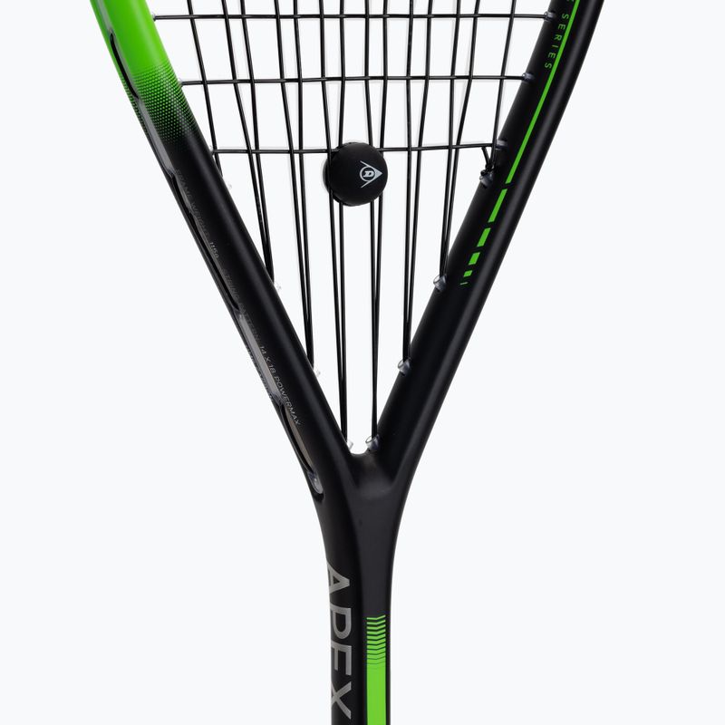 Rakieta do squasha Dunlop Apex Infinity 115 sq. czarna 773404US 5