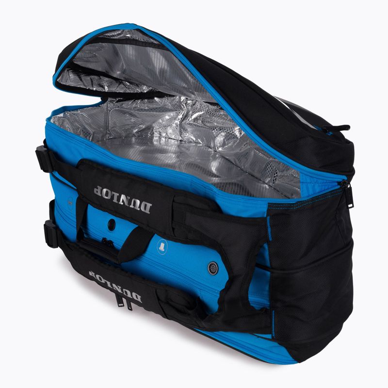 Torba tenisowa Dunlop FX Performance 8RKT Thermo 60 l czarno-niebieska 103040 6
