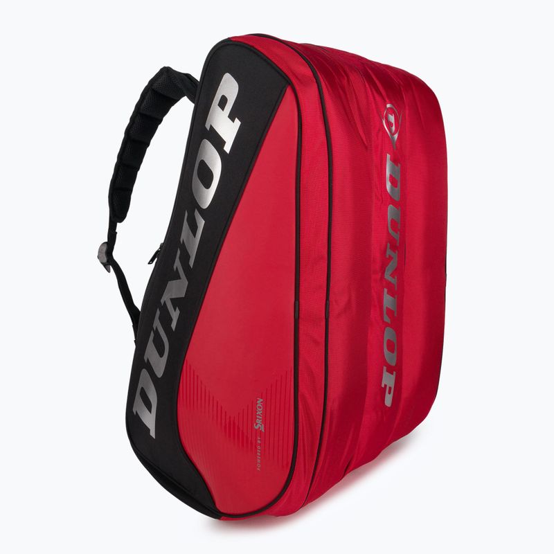 Torba tenisowa Dunlop CX Performance 8RKT Thermo 65 l czarno-czerwona 103127 2