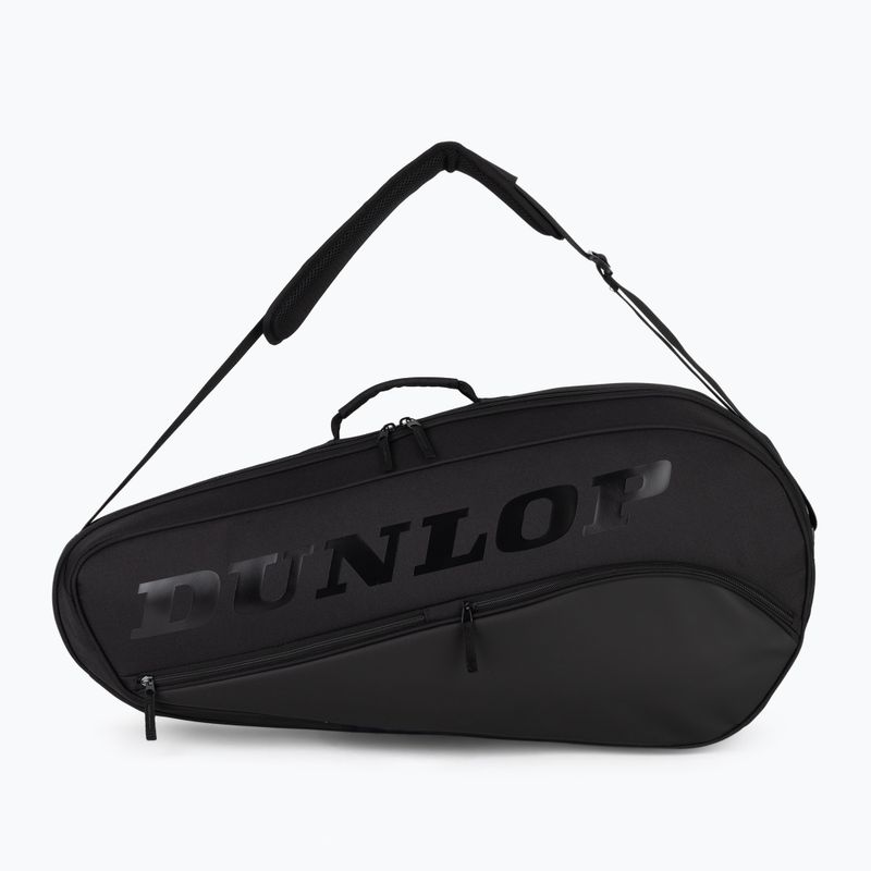 Torba tenisowa Dunlop D Tac Team 3RKT black/ black 2