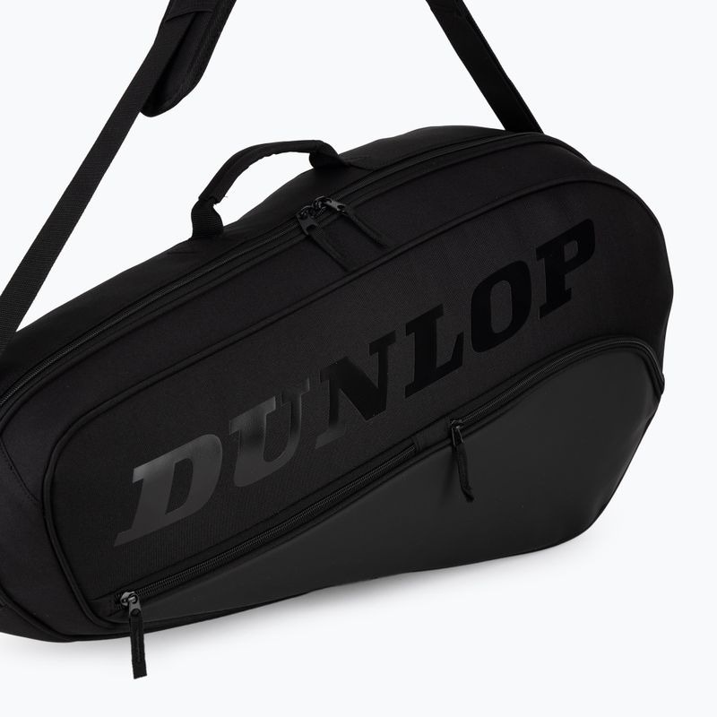 Torba tenisowa Dunlop D Tac Team 3RKT black/ black 6