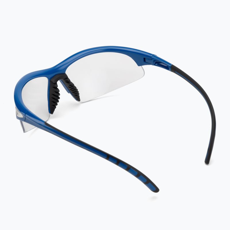 Okulary do squasha Dunlop Competition Eyewear Protective blue/clear 2