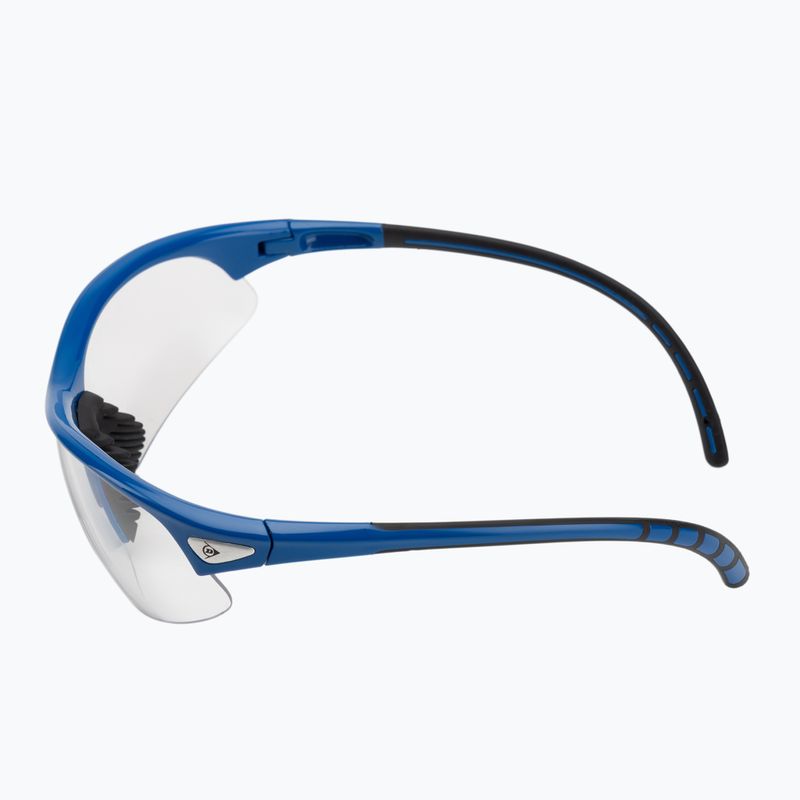 Okulary do squasha Dunlop Competition Eyewear Protective blue/clear 4