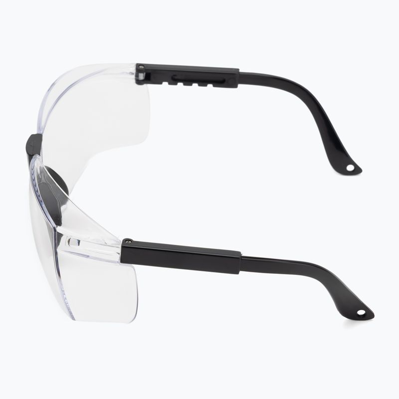 Okulary do squasha Dunlop Club Eyewear Protective black/clear 4