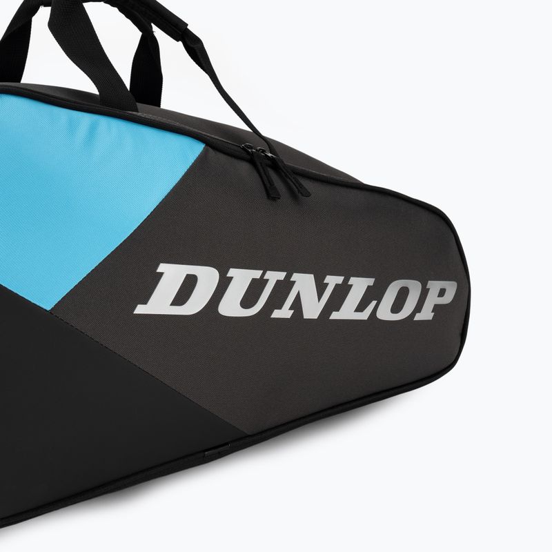 Torba do padla Dunlop Padel FX Team black/cyan/gun metal 7