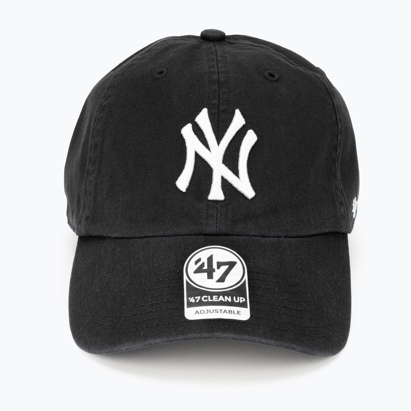 Czapka z daszkiem 47 Brand MLB New York Yankees CLEAN UP B-RGW17GWSNL black 4