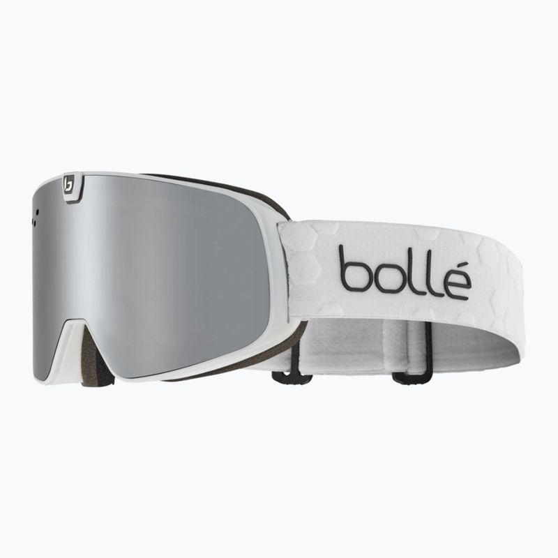 Gogle narciarskie Bollé Nevada Neo white matte/black chrome&light vermillon blue 2