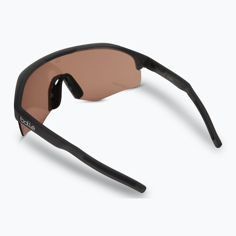 Okulary przeciwsłoneczne Bollé Lightshifter XL black frost/phantom brown red photochromic 2