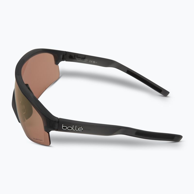 Okulary przeciwsłoneczne Bollé Lightshifter XL black frost/phantom brown red photochromic 4