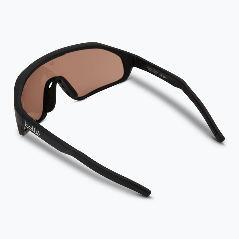 Okulary przeciwsłoneczne Bollé Shifter black matte/phantom brown red photochromic 2