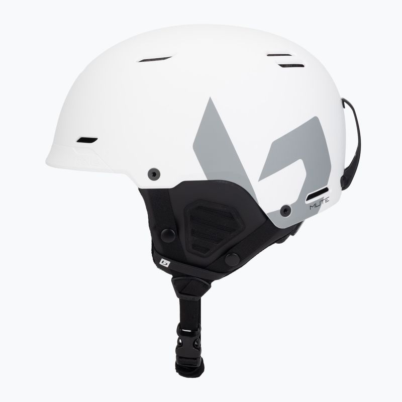 Kask narciarski Bollé Mute white matte 3