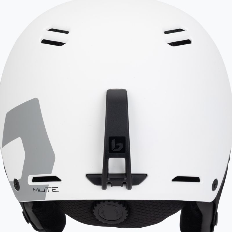 Kask narciarski Bollé Mute white matte 8