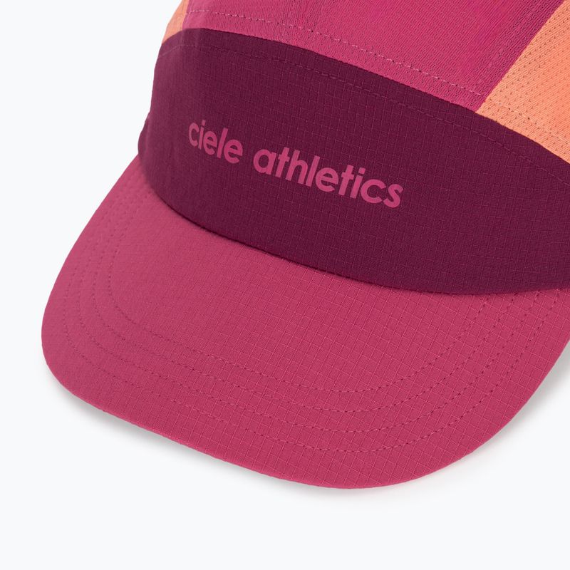 Czapka z daszkiem Ciele Athletics FSTCap SC Field Iconic SL mulberry bocasana 3