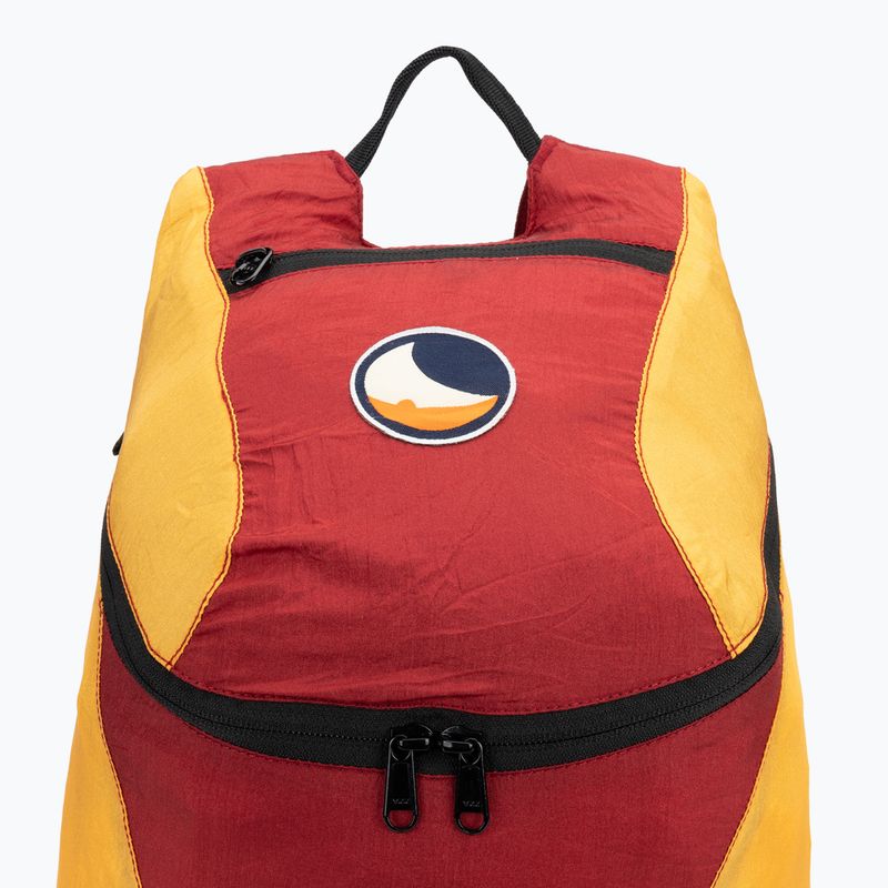 Plecak Ticket To The Moon Mini 15 l burgundy/dark yellow 4