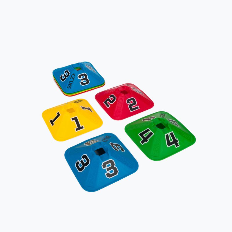 Stożki treningowe SKLZ Reactive Agility Cones kolorowe 10665 2