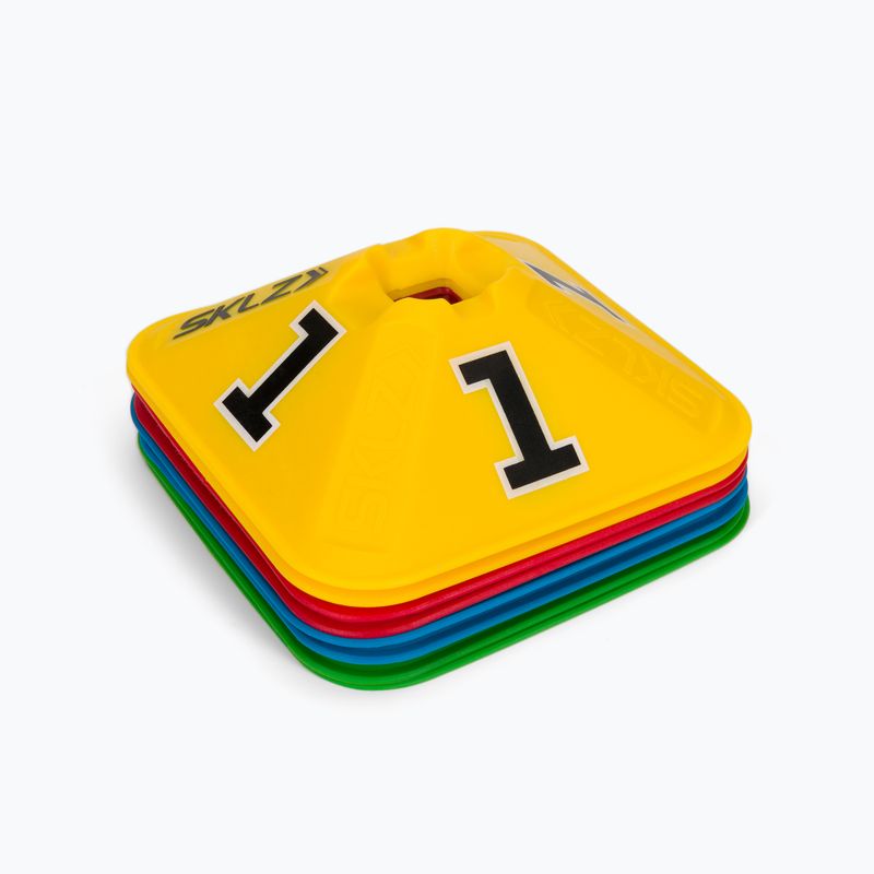 Stożki treningowe SKLZ Reactive Agility Cones kolorowe 10665 3