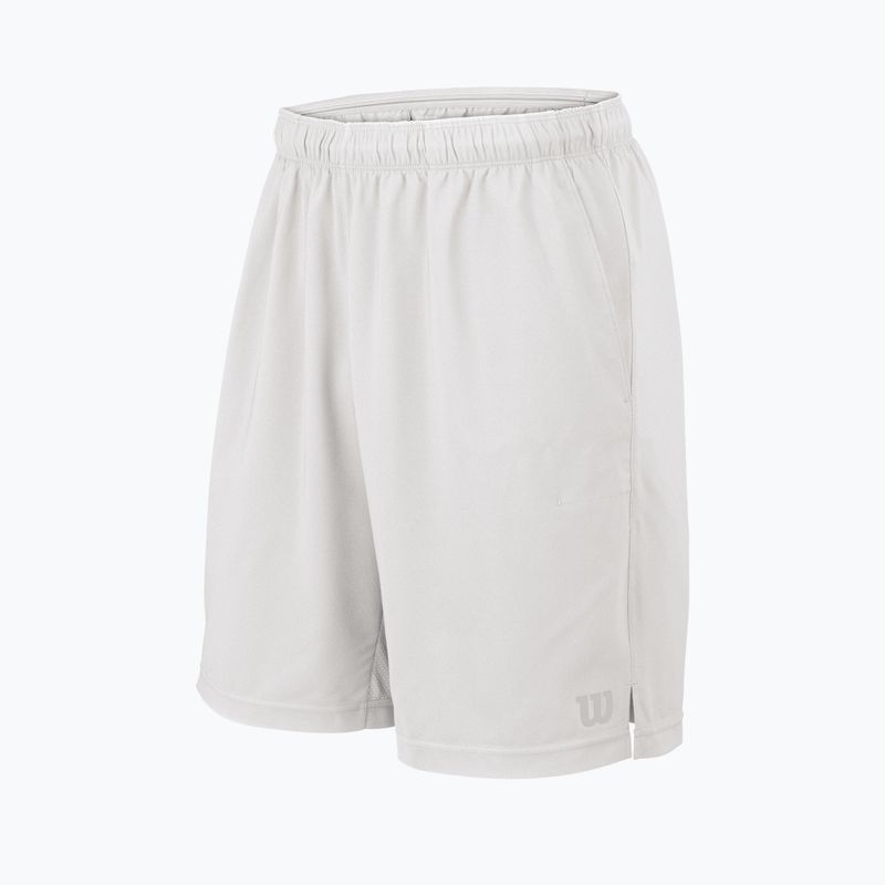 Spodenki tenisowe męskie Wilson Rush 9 Woven Short white