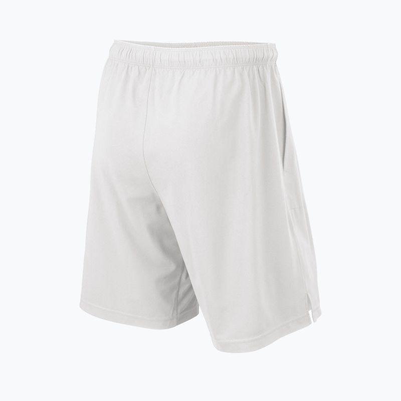 Spodenki tenisowe męskie Wilson Rush 9 Woven Short white 2
