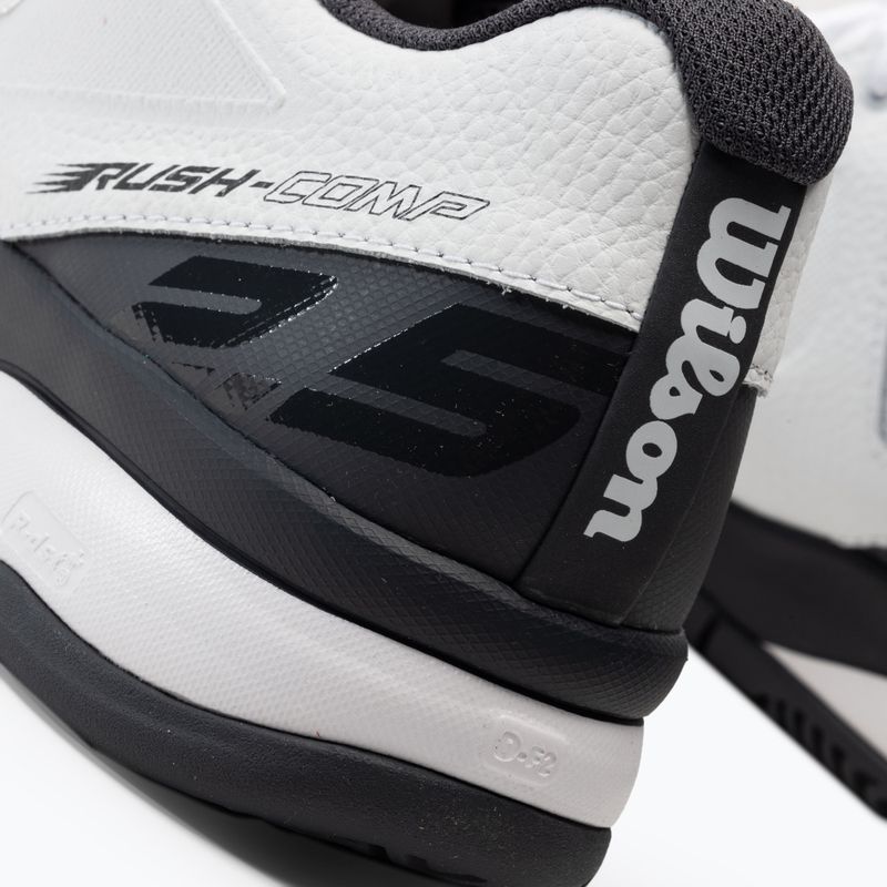Buty do tenisa męskie Wilson Rush Comp LTR white/white/ebony 8
