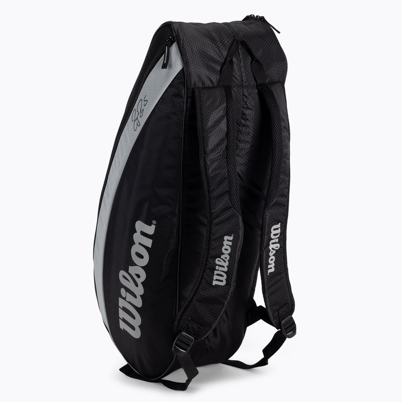 Torba tenisowa Wilson Roger Federer Team 6Pk black