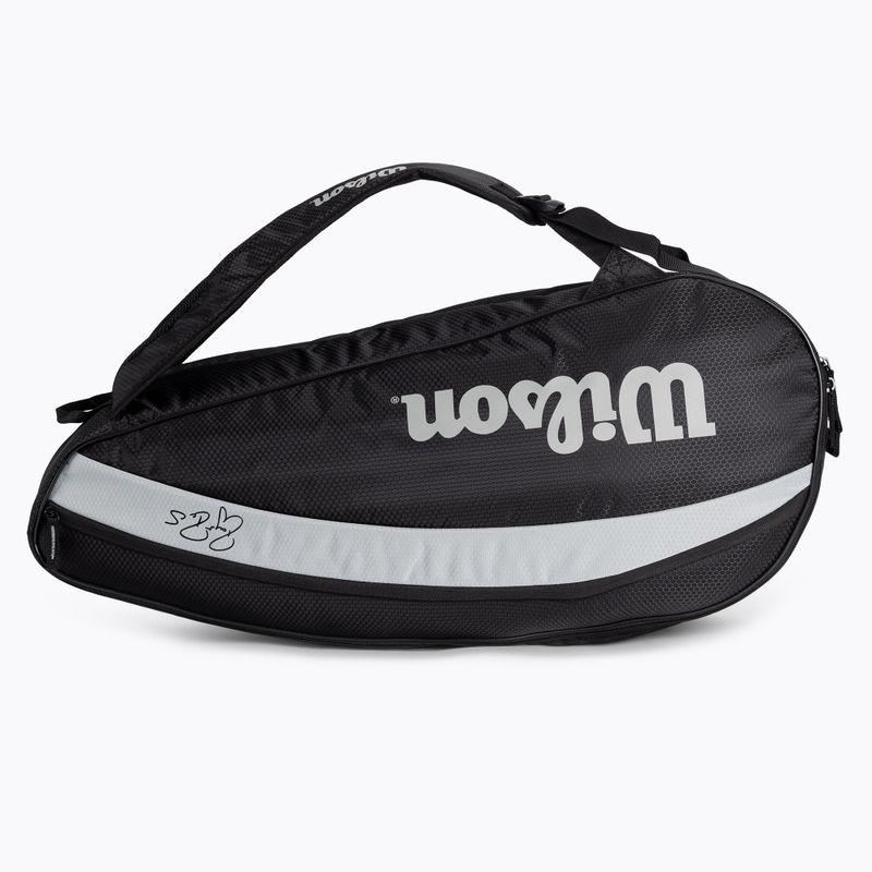 Torba tenisowa Wilson Roger Federer Team 6Pk black 2