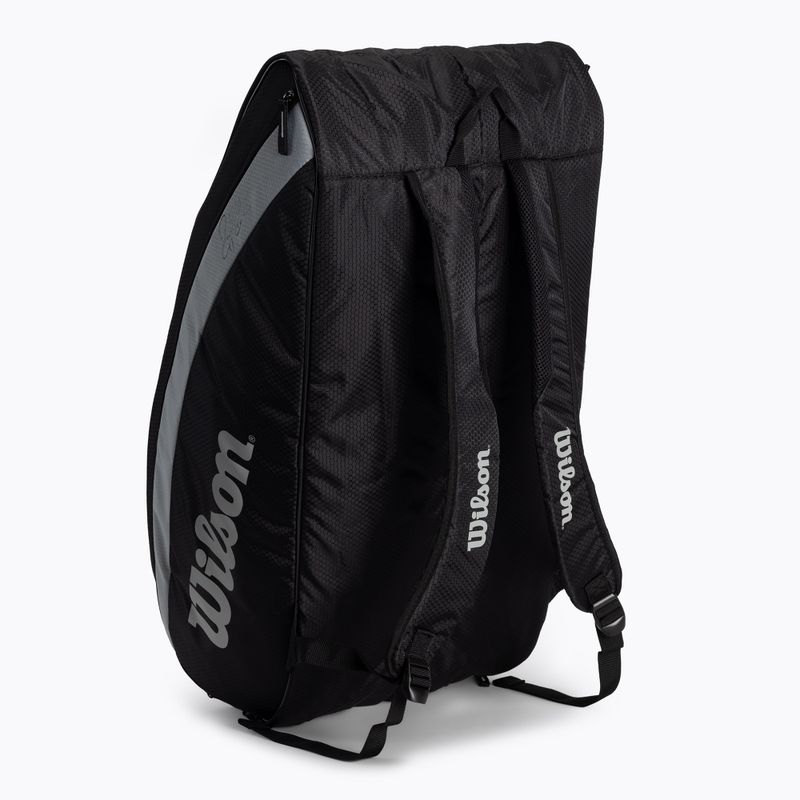 Torba tenisowa Wilson Roger Federer Team 12Pk black 2