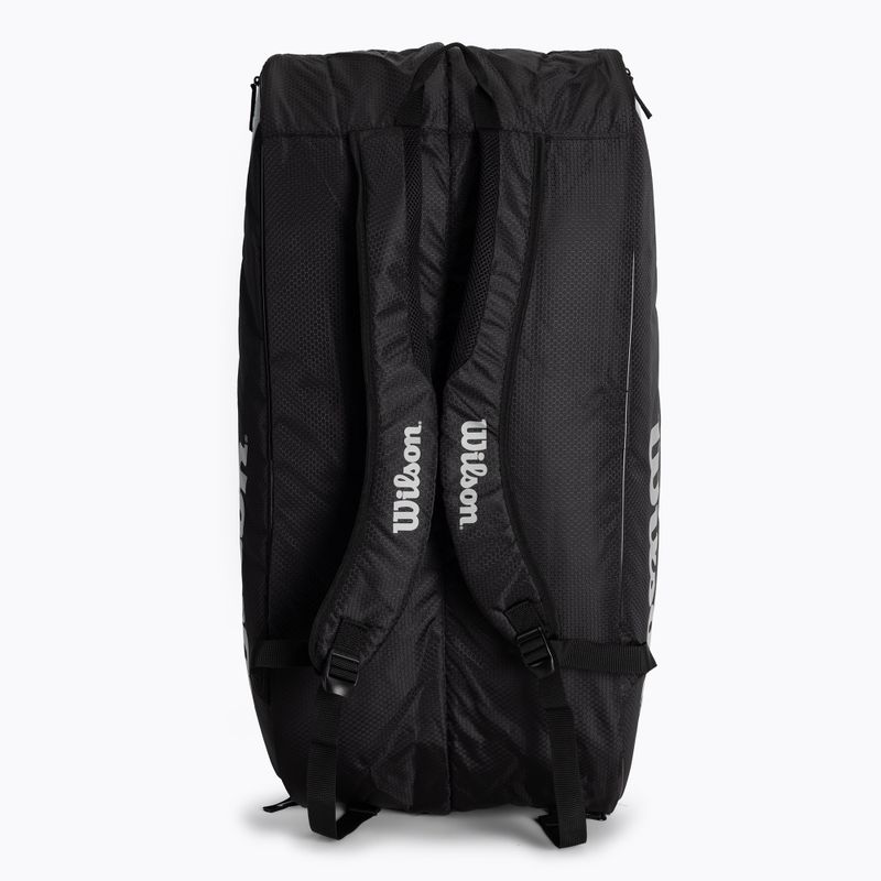 Torba tenisowa Wilson Roger Federer Team 12Pk black 4