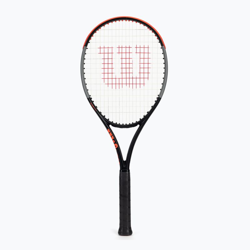 Rakieta tenisowa Wilson Burn 100Ls V4.0 black/grey/orange
