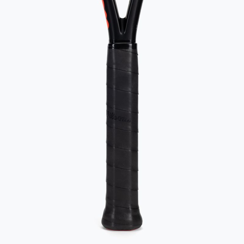 Rakieta tenisowa Wilson Burn 100Ls V4.0 black/grey/orange 4