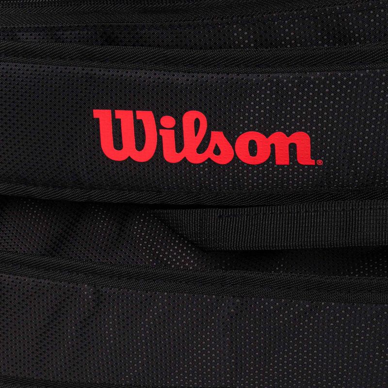Torba tenisowa Wilson Tour 6Pk red/black 5