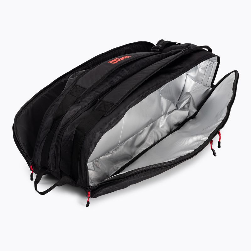 Torba tenisowa Wilson Tour 12Pk red/black 6