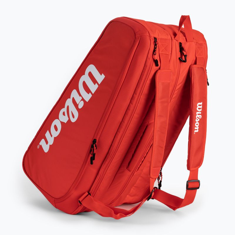 Torba tenisowa Wilson Super Tour 15Pk red