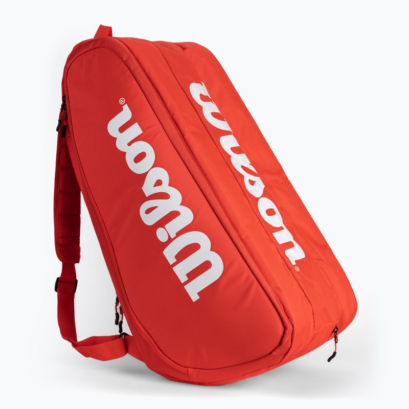 Torba tenisowa Wilson Super Tour 15Pk red 3