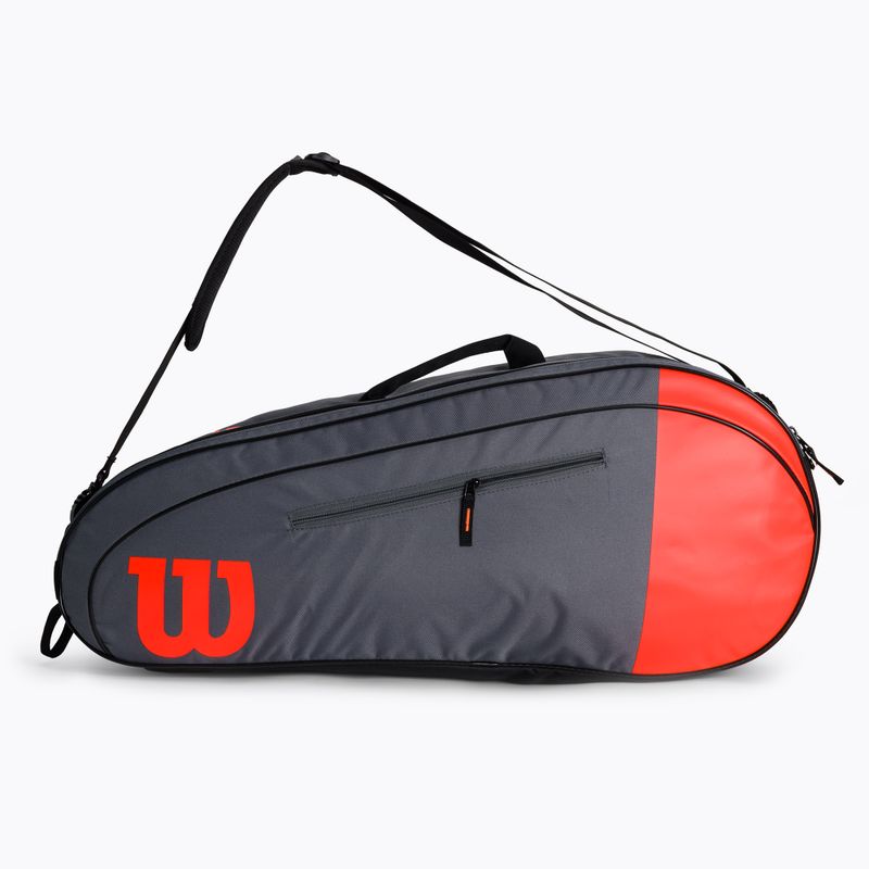 Torba tenisowa Wilson Team 6Pk red/grey 2