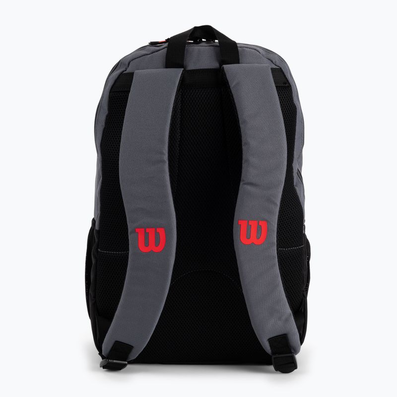 Plecak tenisowy Wilson Team red/grey 2